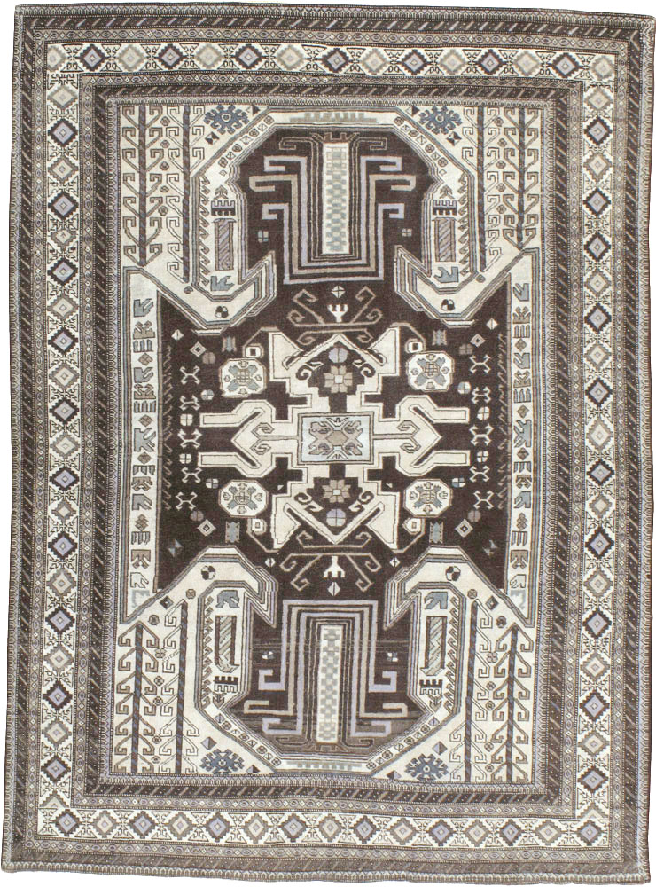 Vintage Afshar Rug, No.22689 - Gss