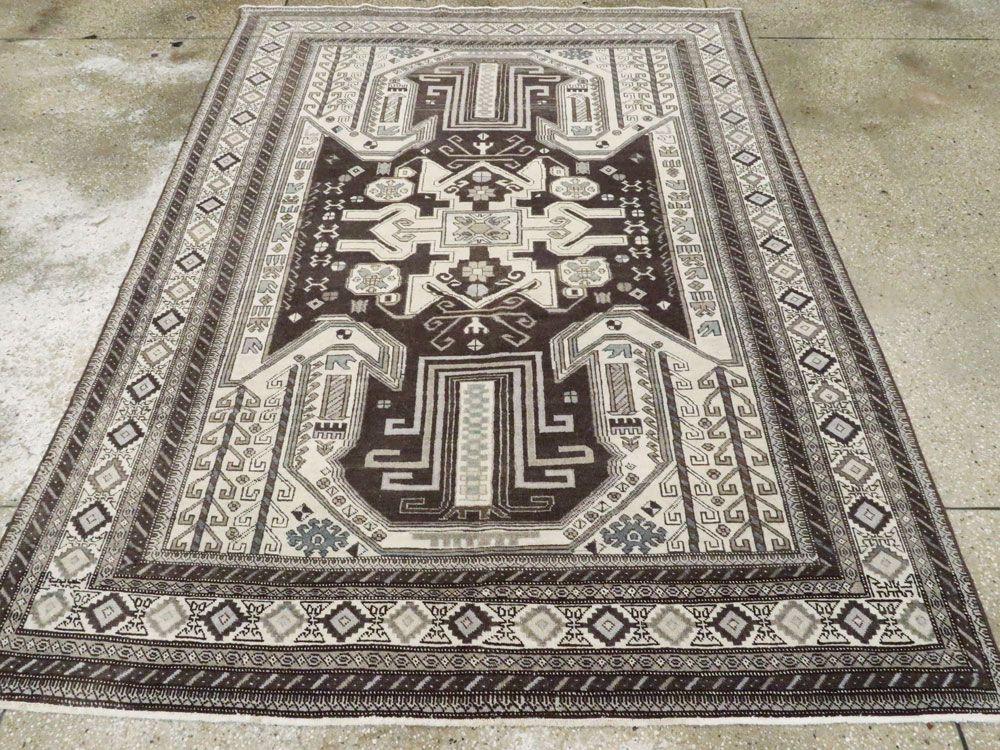 Vintage Afshar Rug, No.22689 - Gss