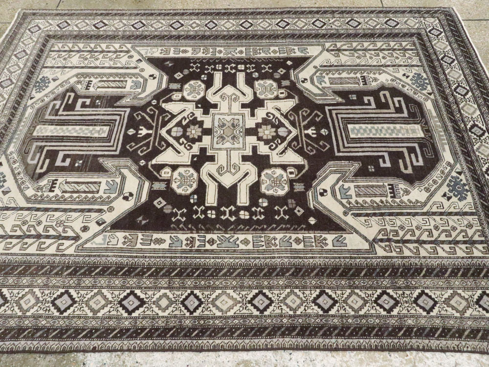 Vintage Afshar Rug, No.22689 - Gss