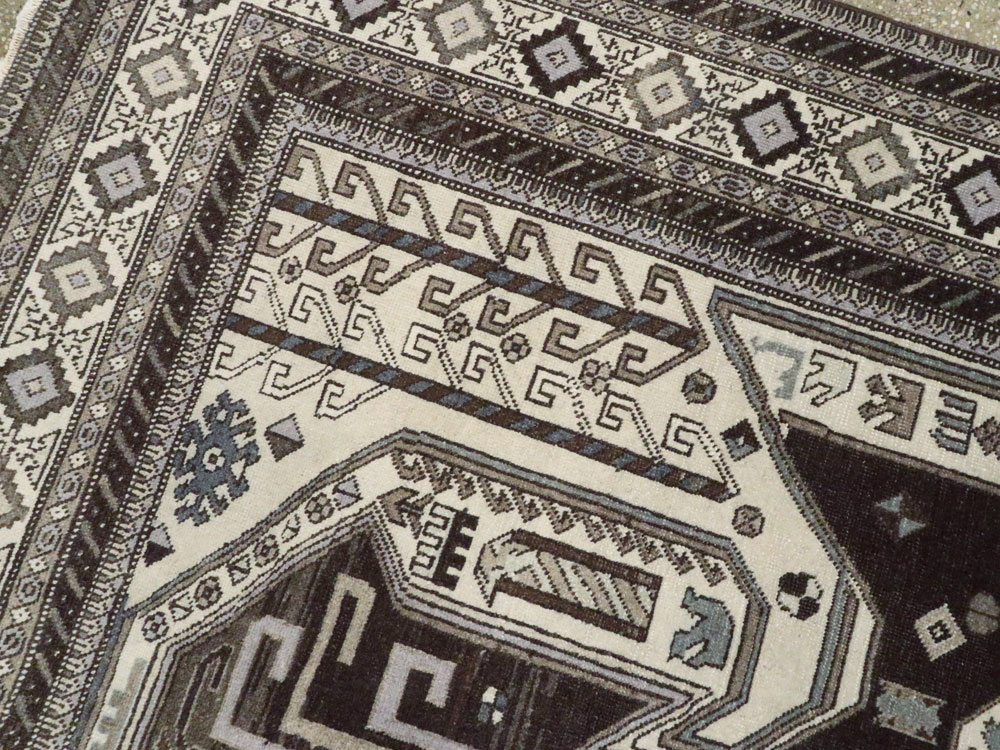 Vintage Afshar Rug, No.22689 - Gss