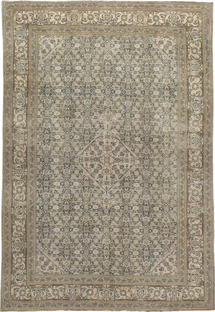Antique Persian Tabriz Carpet, No.22690 - Gss