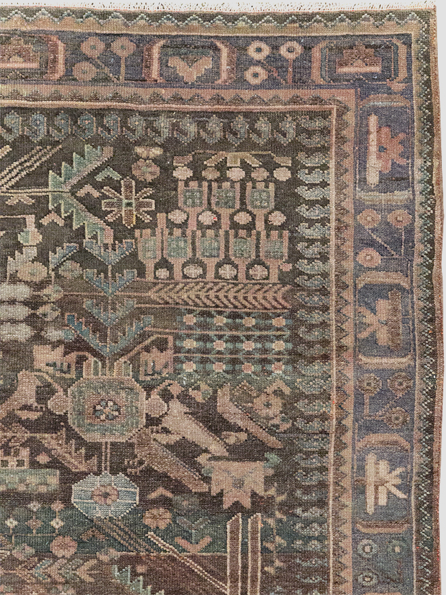 Vintage Persian Malayer Runner, No.22691 - Gss