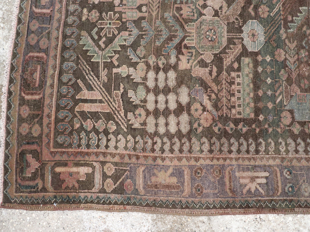 Vintage Persian Malayer Runner, No.22691 - Gss