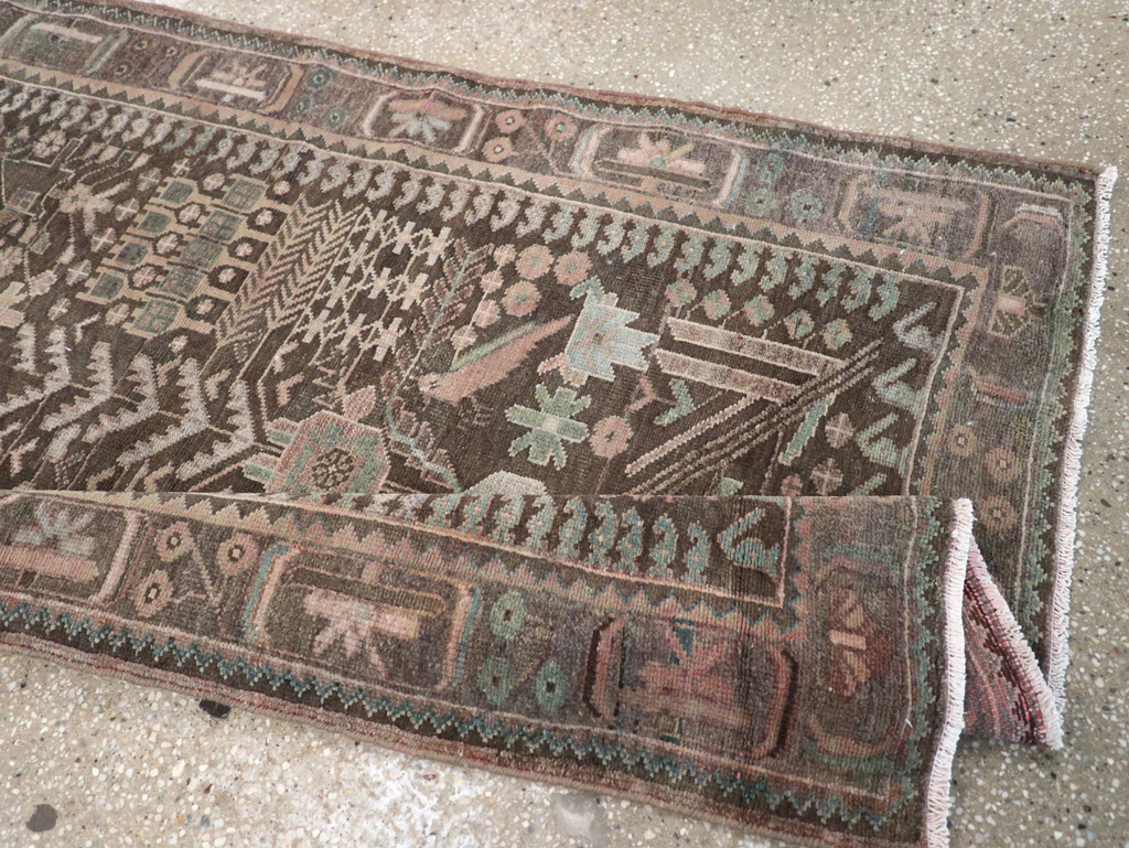 Vintage Persian Malayer Runner, No.22691 - Gss