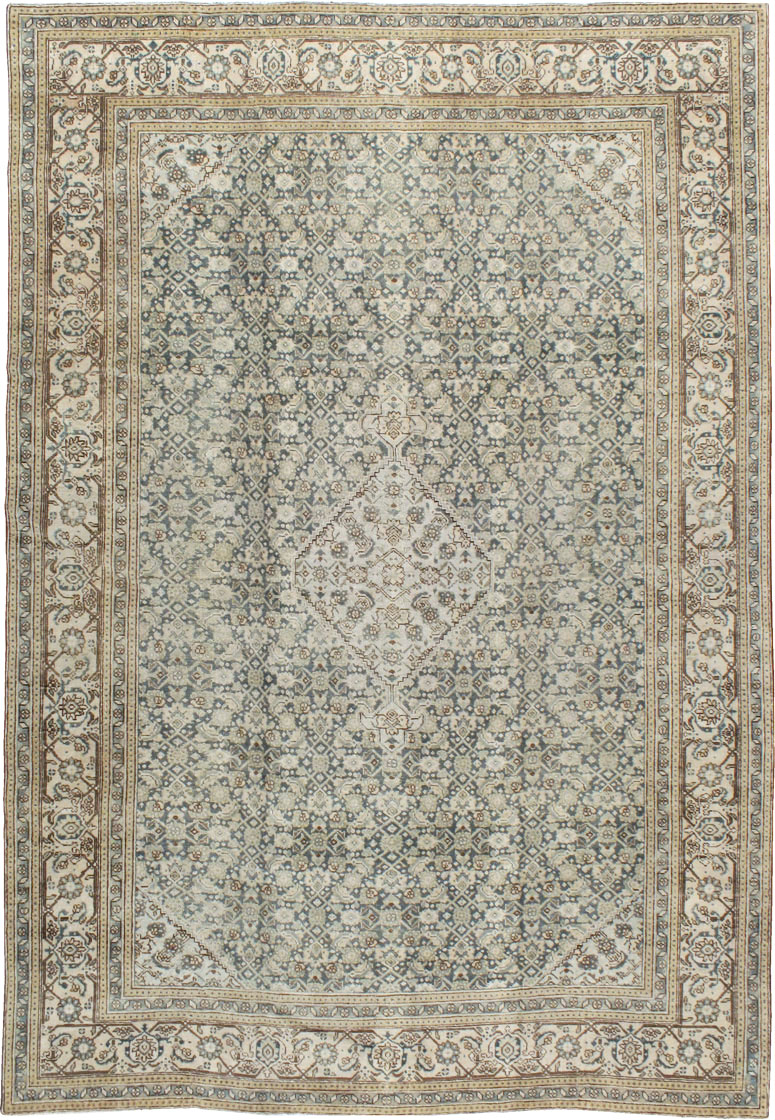 Antique Persian Tabriz Carpet, No.22693 - Gss