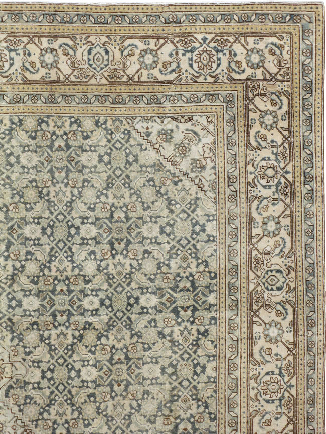 Antique Persian Tabriz Carpet, No.22693 - Gss