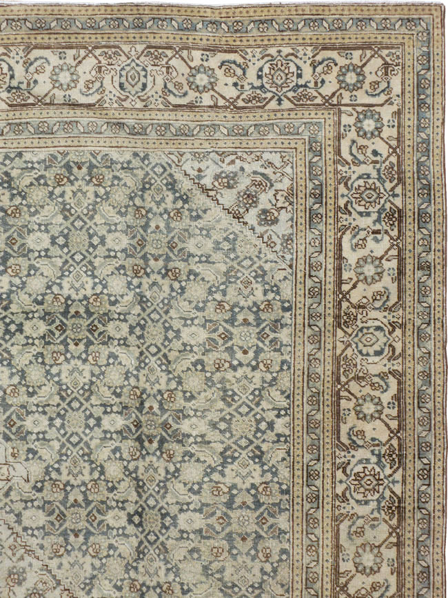 Antique Persian Tabriz Carpet, No.22693 - Gss