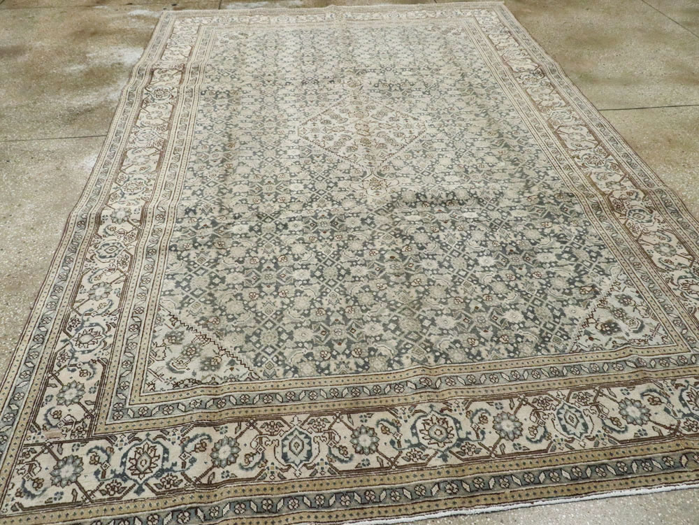Antique Persian Tabriz Carpet, No.22693 - Gss