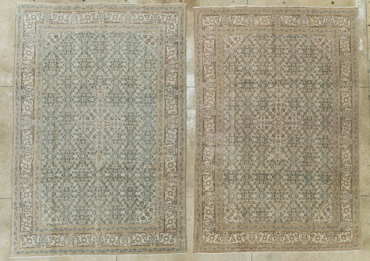 Antique Persian Tabriz Carpet, No.22693 - Gss
