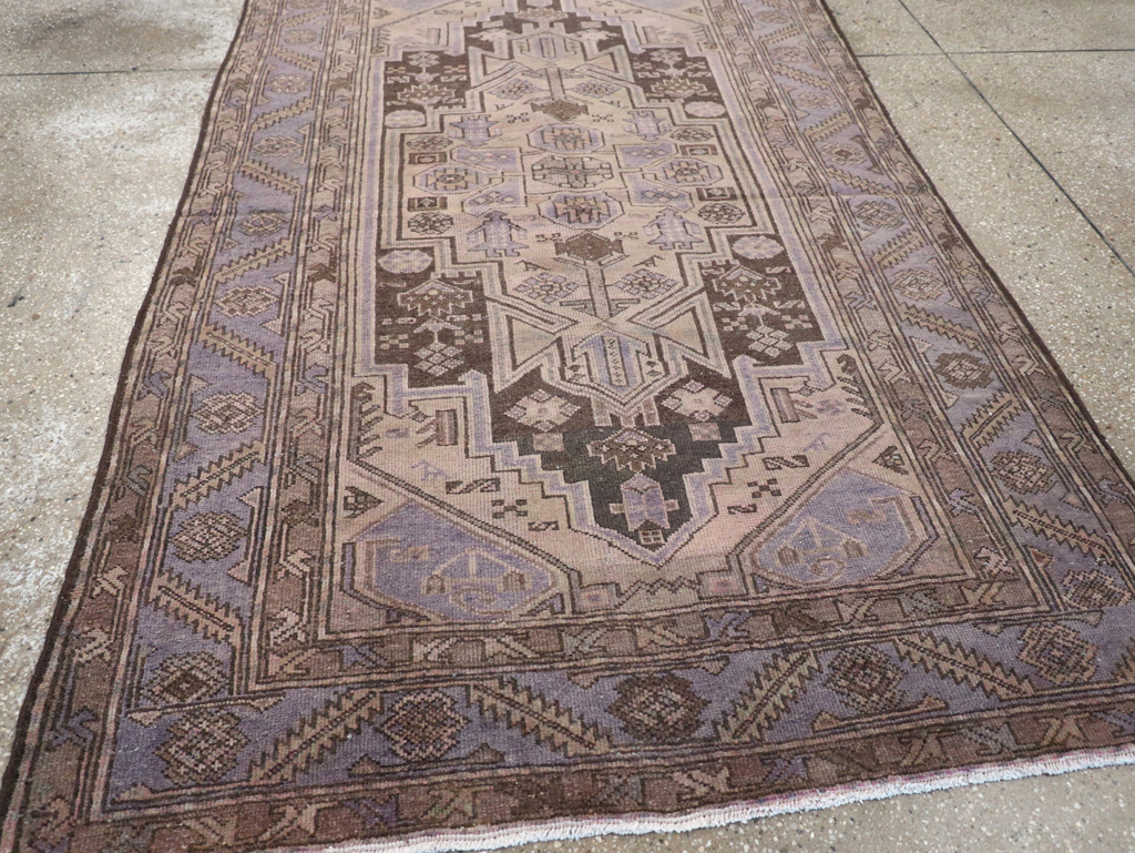 Vintage Persian Malayer Accent Rug, No.22700 - Gss