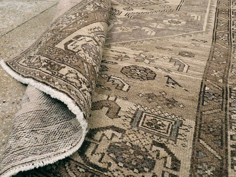 Vintage Persian Malayer Accent Rug, No.22702 - Gss