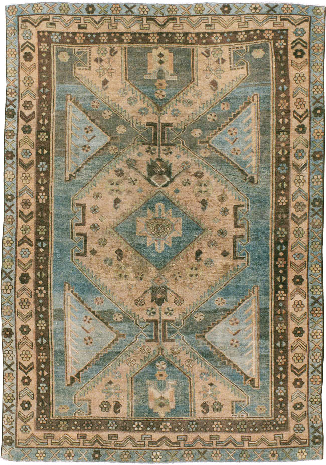 Antique Persian Kurdish Bidjar Rug, No.22710 - Gss
