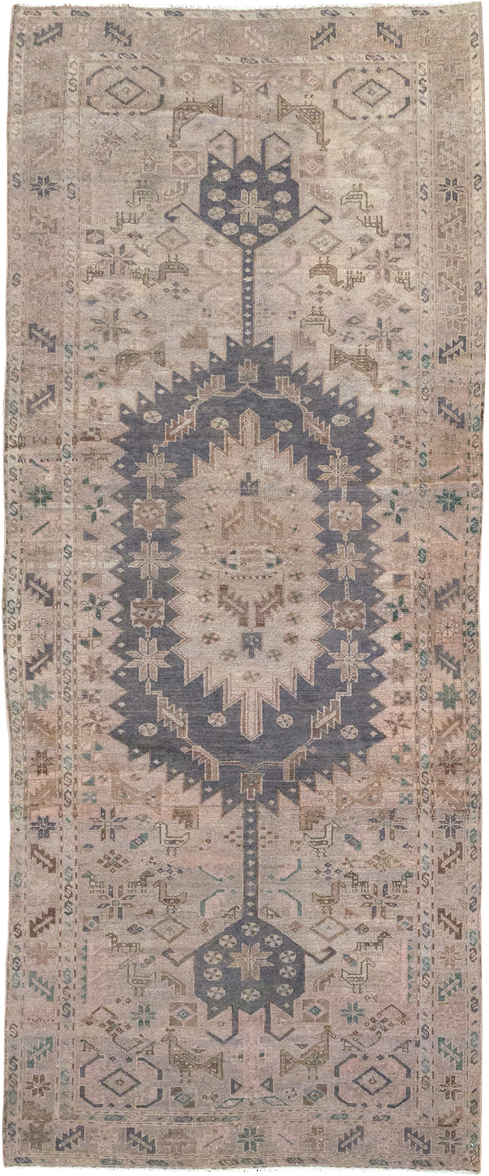 Vintage Persian Malayer Gallery Rug, No.22718 - Gss