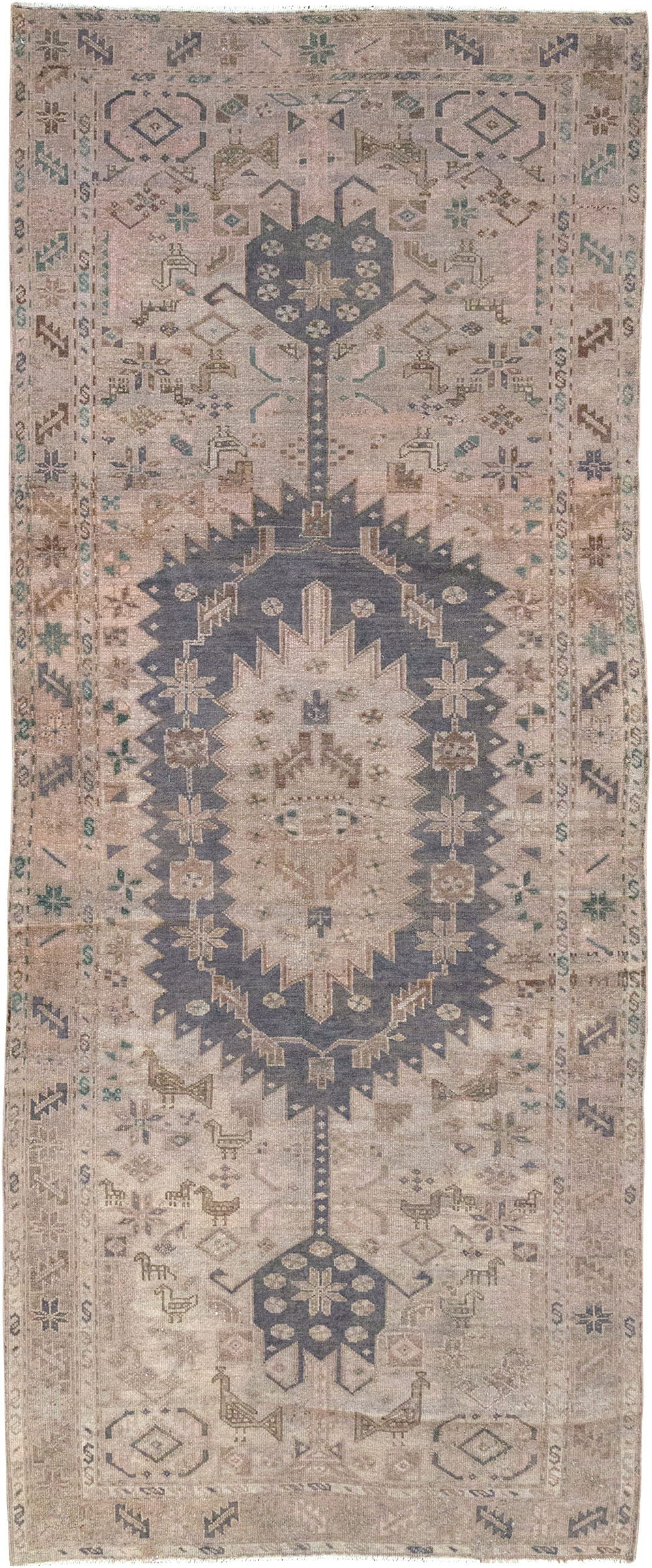 Vintage Persian Malayer Gallery Rug, No.22718 - Gss