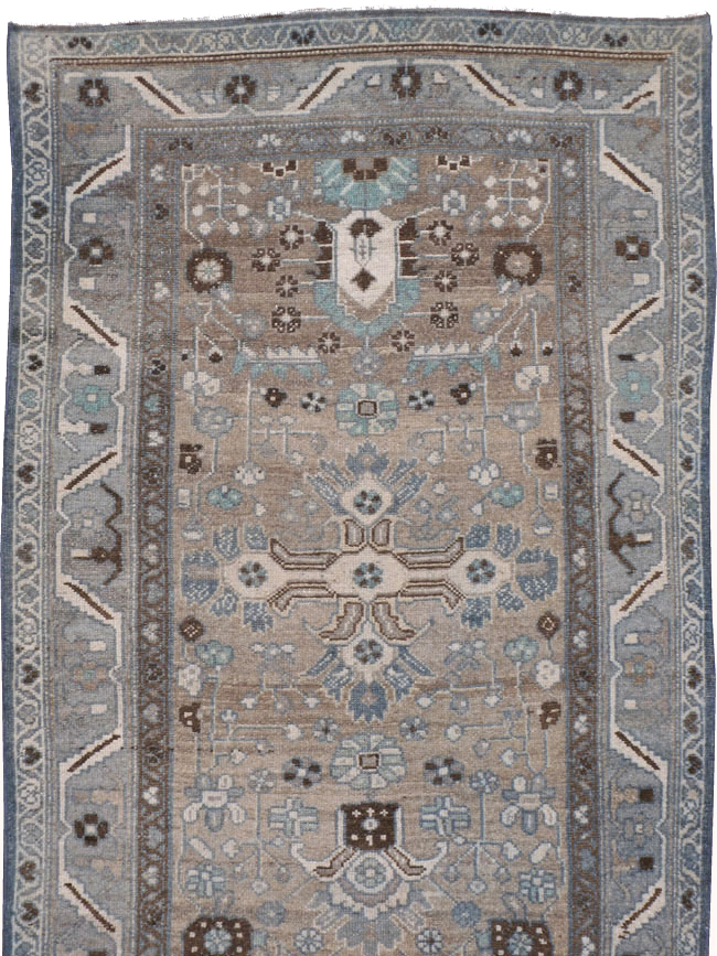 Vintage Persian Malayer Runner, No.22720 - Gss