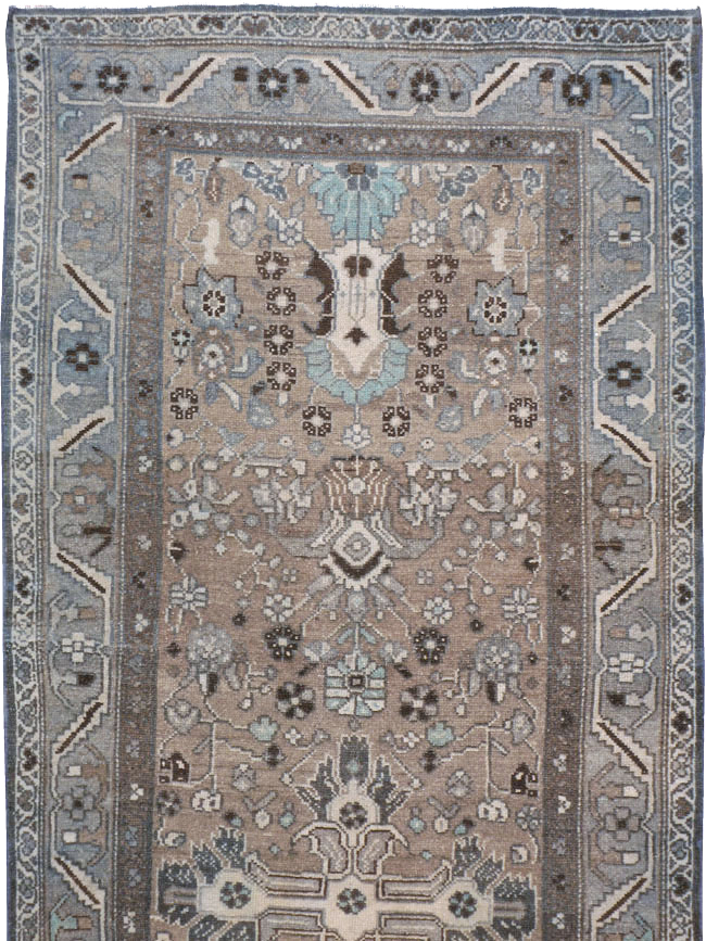 Vintage Persian Malayer Runner, No.22720 - Gss