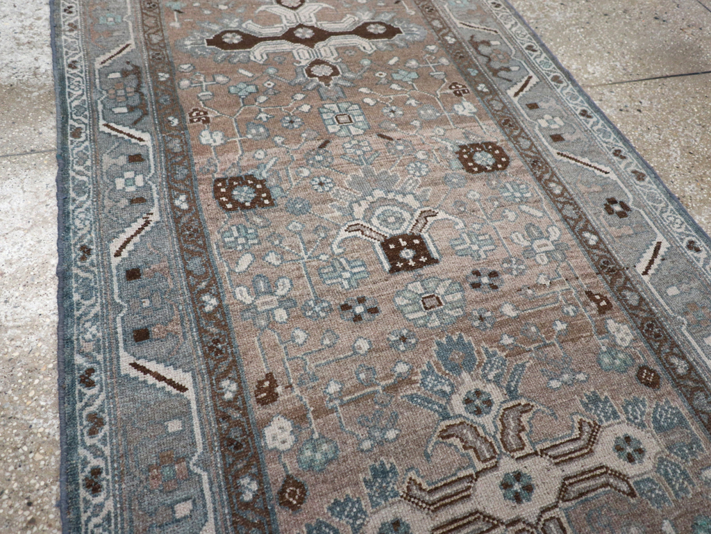 Vintage Persian Malayer Runner, No.22720 - Gss