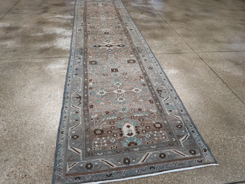 Vintage Persian Malayer Runner, No.22720 - Gss