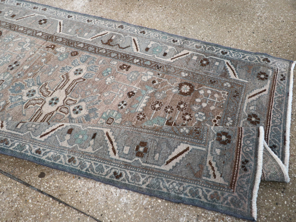 Vintage Persian Malayer Runner, No.22720 - Gss