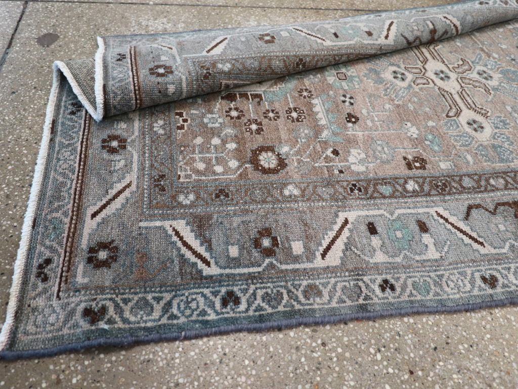 Vintage Persian Malayer Runner, No.22720 - Gss