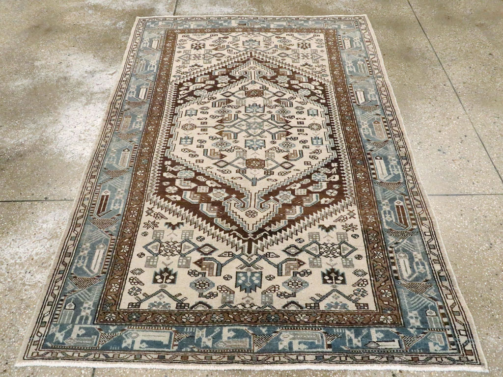 Vintage Persian Malayer Rug, No.22724 - Gss