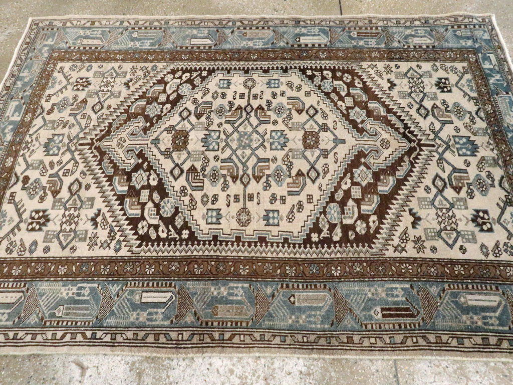 Vintage Persian Malayer Rug, No.22724 - Gss