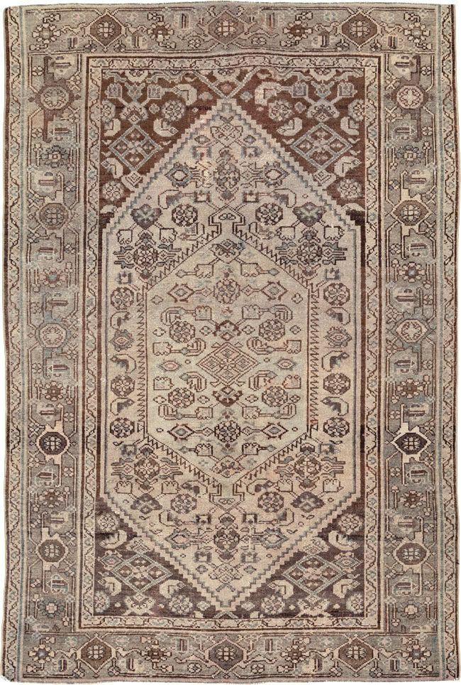 Antique Persian Malayer Rug, No.22735 - Gss