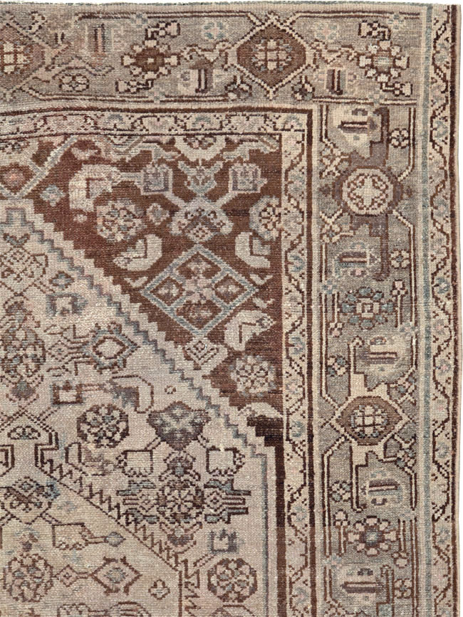 Antique Persian Malayer Rug, No.22735 - Gss