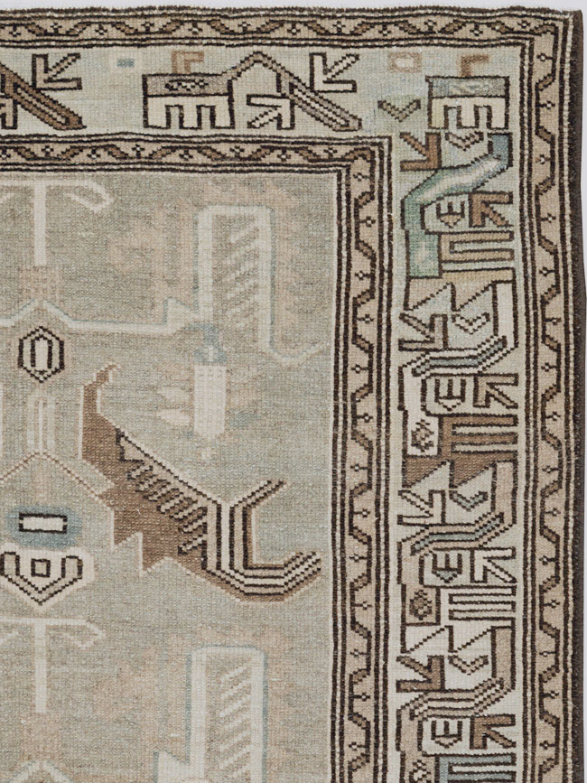Vintage Persian Malayer Rug, No.22738 - Gss