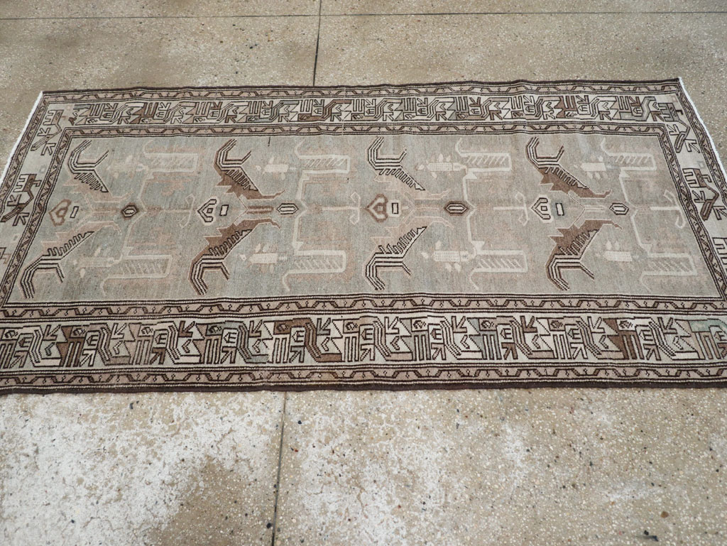 Vintage Persian Malayer Rug, No.22738 - Gss