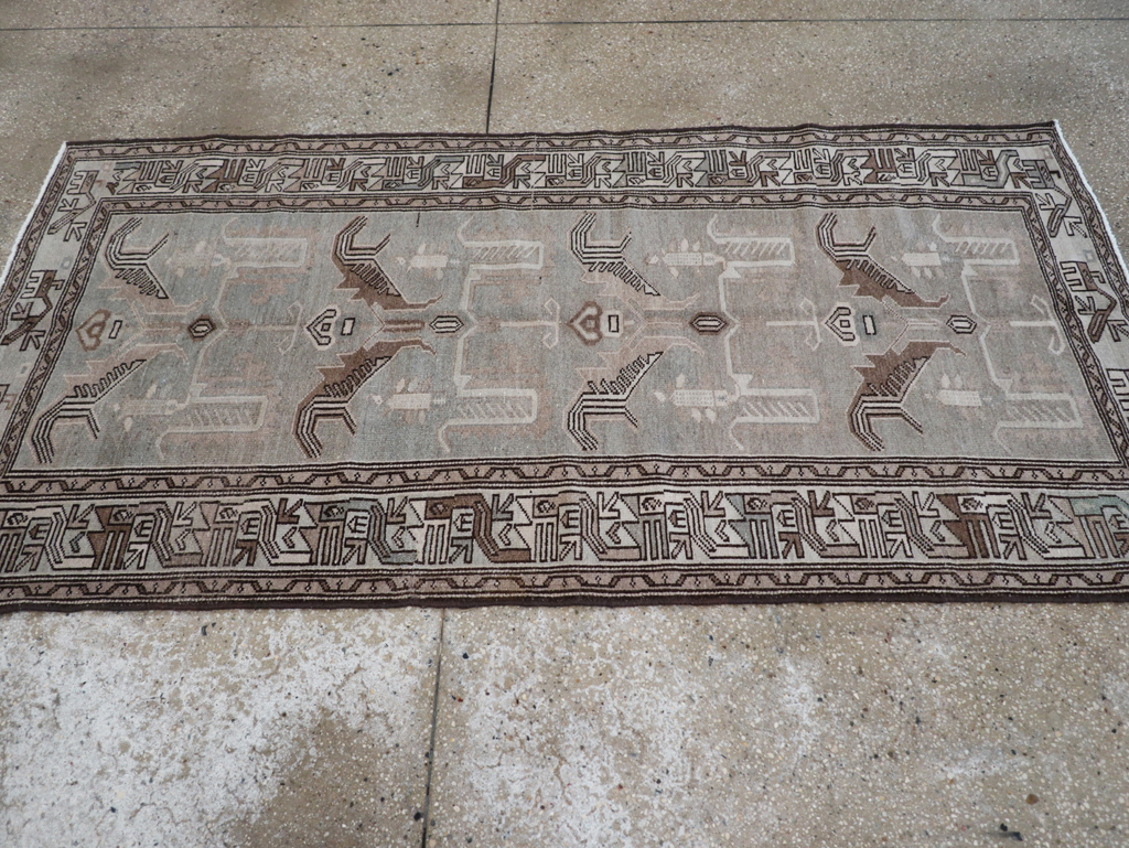 Vintage Persian Malayer Rug, No.22738 - Gss