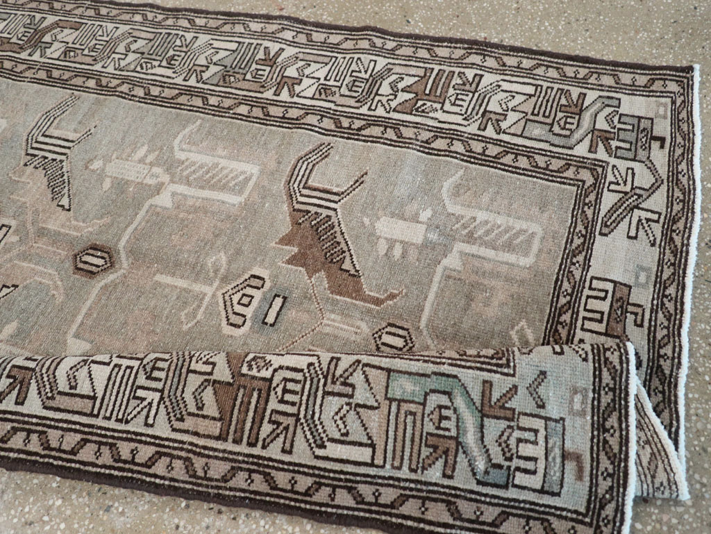 Vintage Persian Malayer Rug, No.22738 - Gss