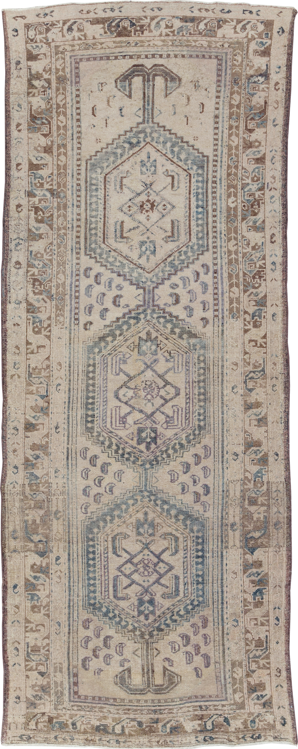Vintage Persian Malayer Runner, No.22744 - Gss