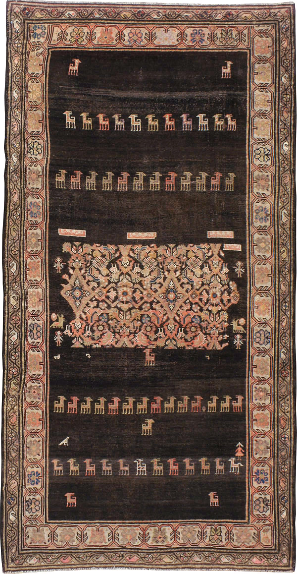 Antique Persian Kurdish Rug, No.22754 - Gss