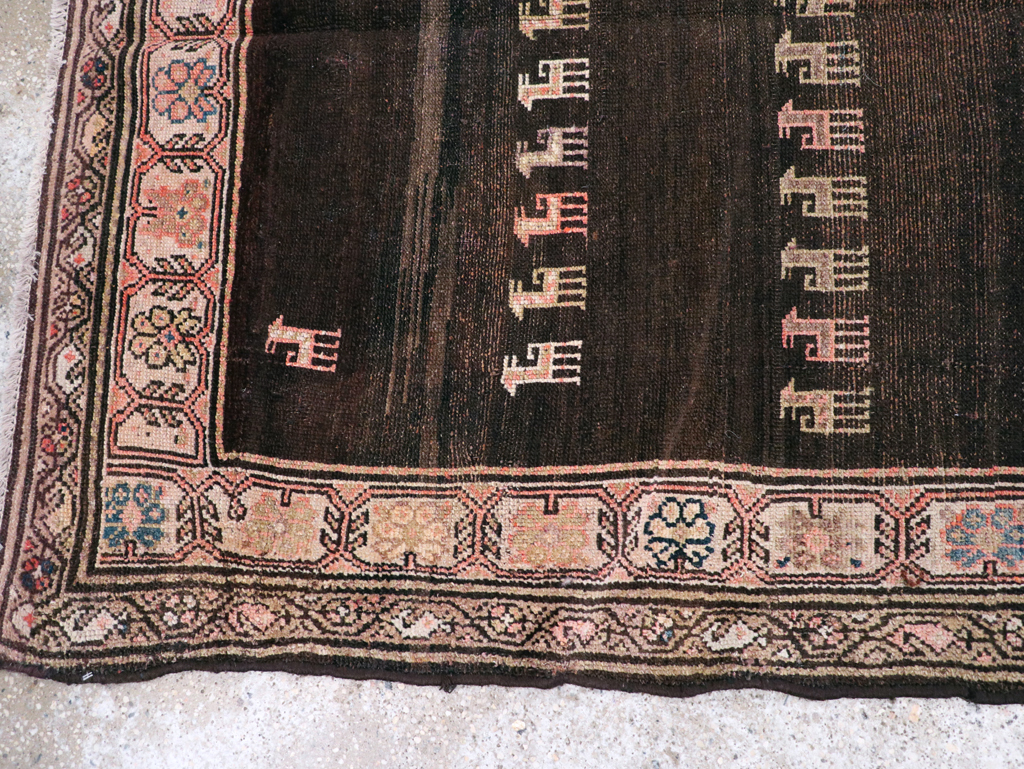 Antique Persian Kurdish Rug, No.22754 - Gss