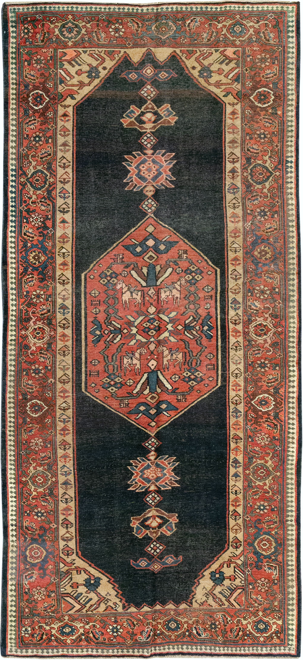 Antique Persian Bidjar Rug, No.22755 - Gss