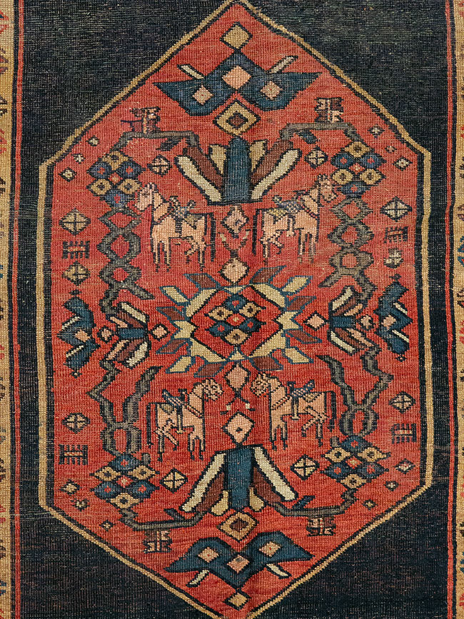 Antique Persian Bidjar Rug, No.22755 - Gss
