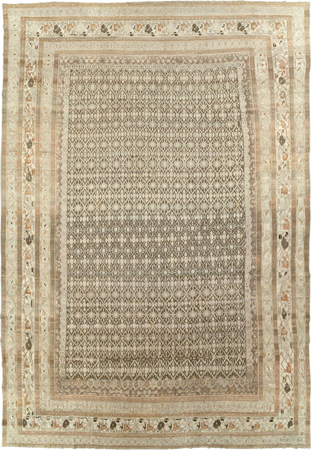 Antique Persian Bibikabad Oversize Carpet, No.22761 - Gss