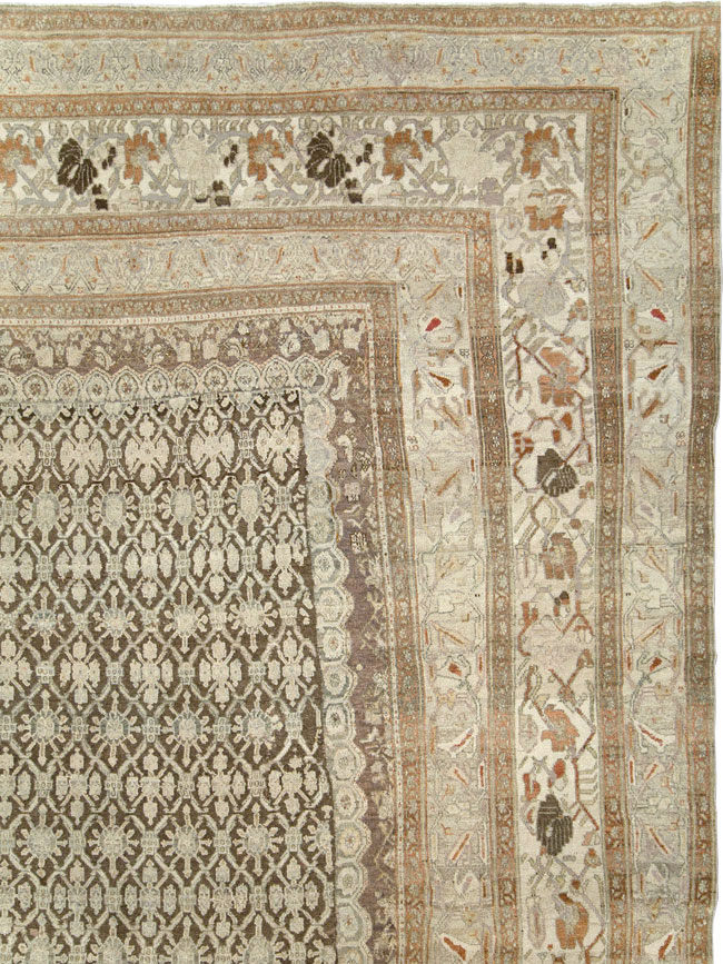 Antique Persian Bibikabad Oversize Carpet, No.22761 - Gss