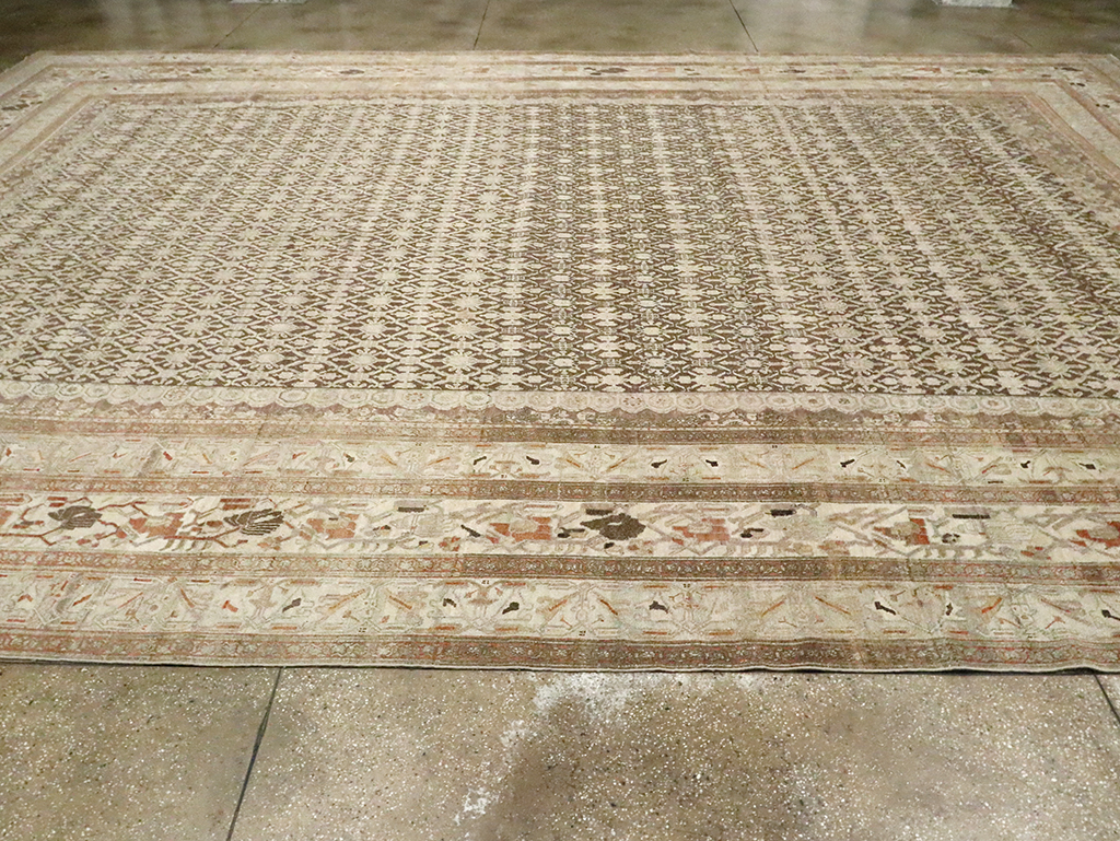 Antique Persian Bibikabad Oversize Carpet, No.22761 - Gss