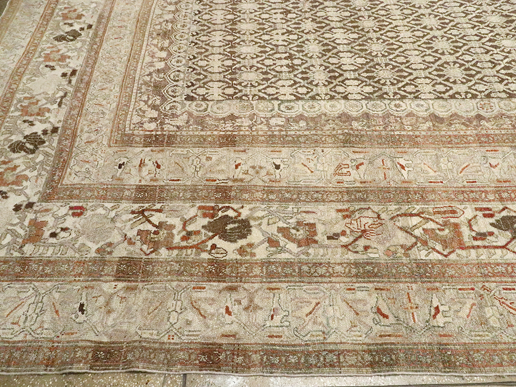 Antique Persian Bibikabad Oversize Carpet, No.22761 - Gss