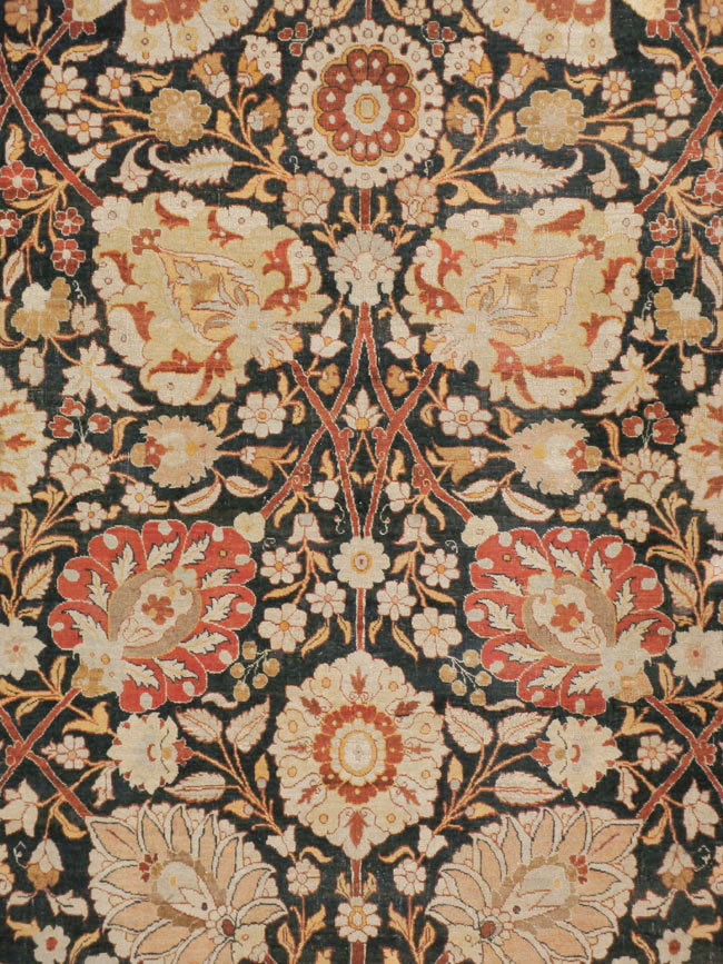 Antique Persian Tabriz Hagi Jalili Carpet, No.22765 - Gss