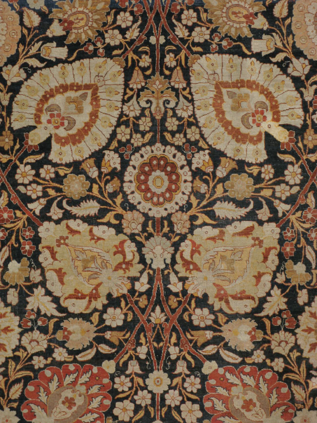 Antique Persian Tabriz Hagi Jalili Carpet, No.22765 - Gss