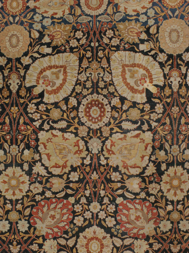 Antique Persian Tabriz Hagi Jalili Carpet, No.22765 - Gss