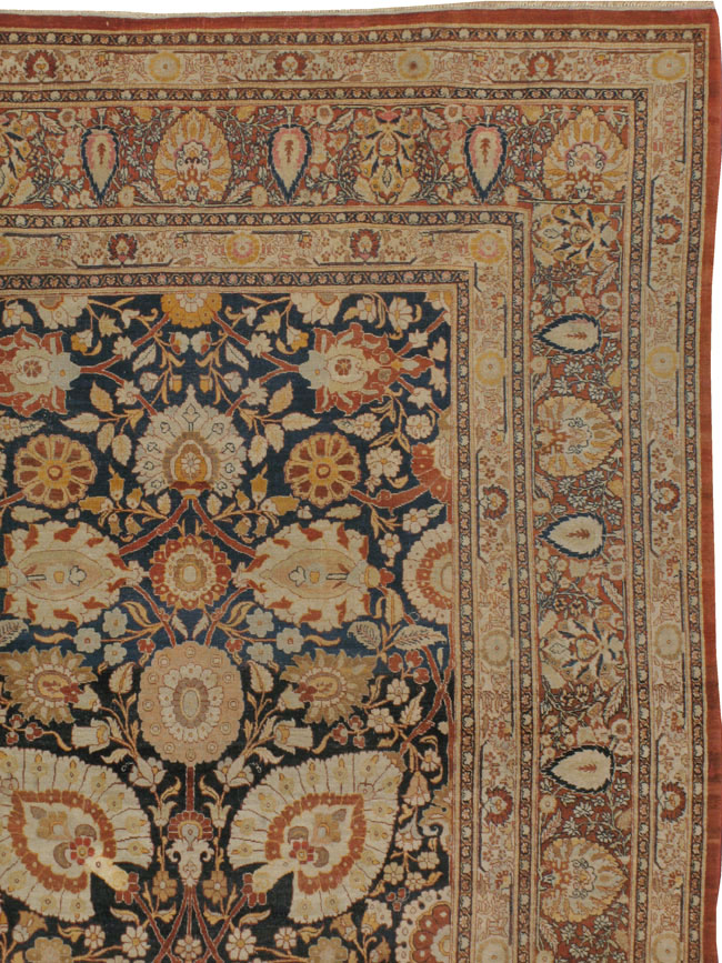 Antique Persian Tabriz Hagi Jalili Carpet, No.22765 - Gss
