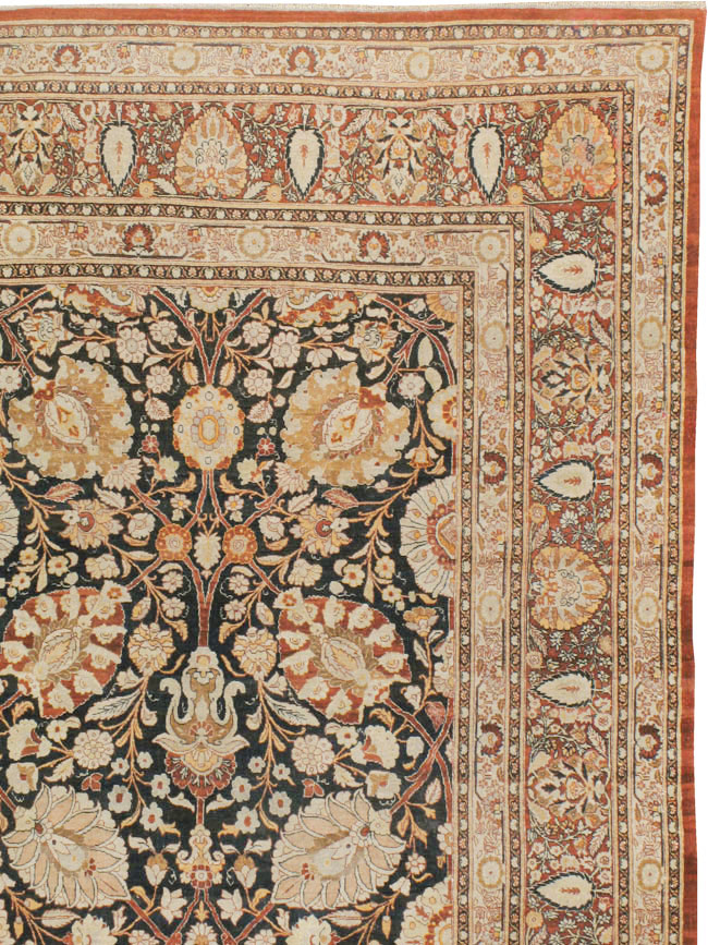 Antique Persian Tabriz Hagi Jalili Carpet, No.22765 - Gss