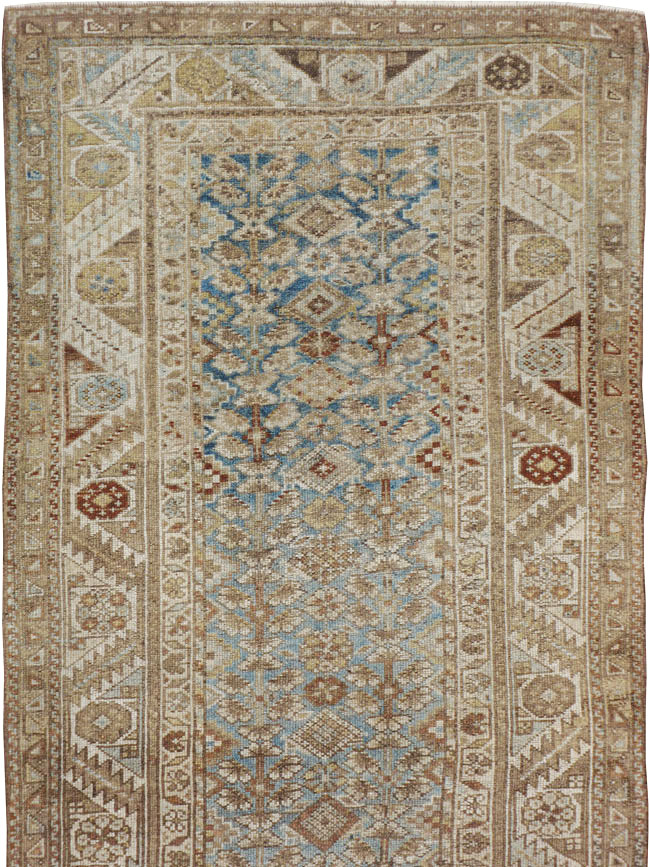 Antique Persian Kurdish Runner, No.22772 - Gss
