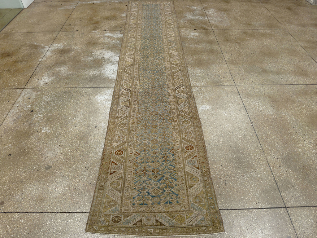 Antique Persian Kurdish Runner, No.22772 - Gss