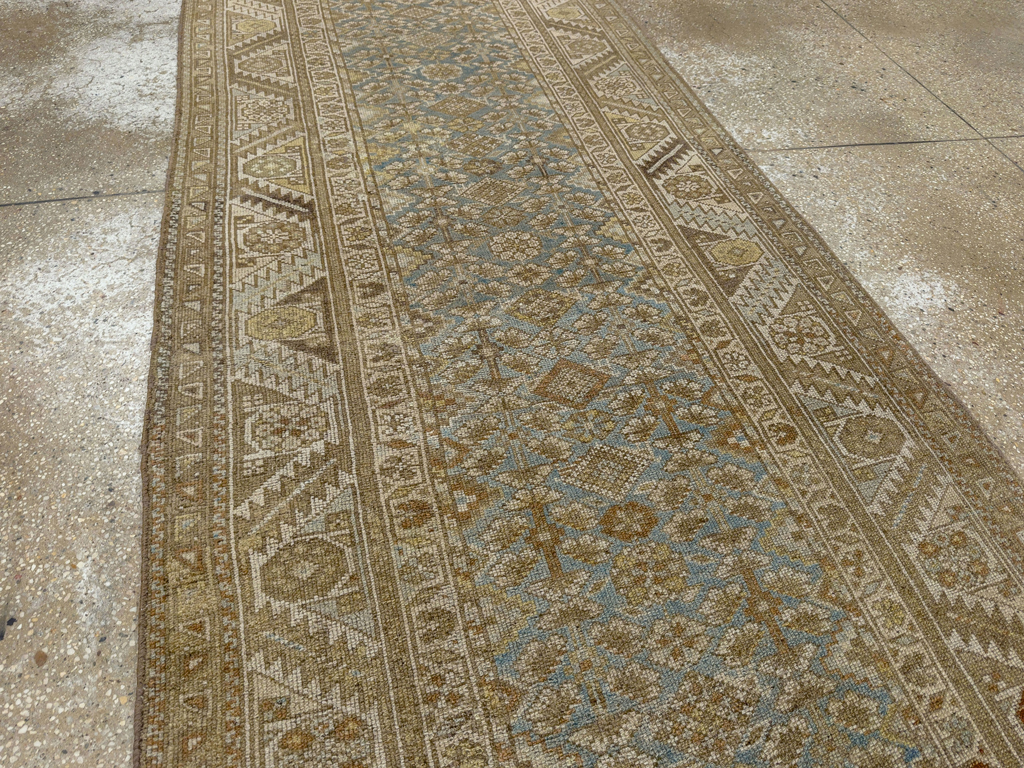 Antique Persian Kurdish Runner, No.22772 - Gss