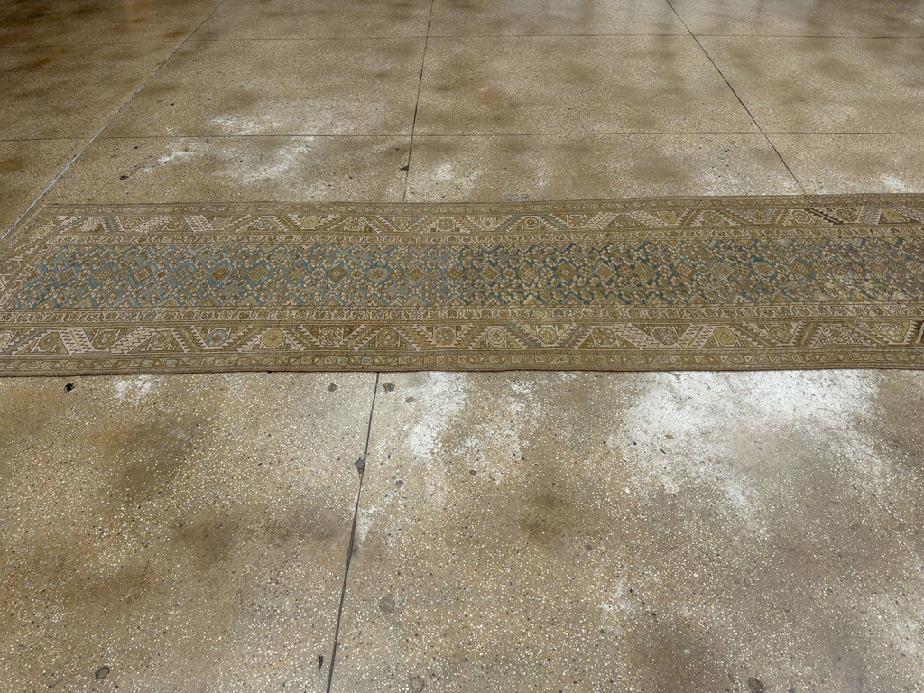 Antique Persian Kurdish Runner, No.22772 - Gss